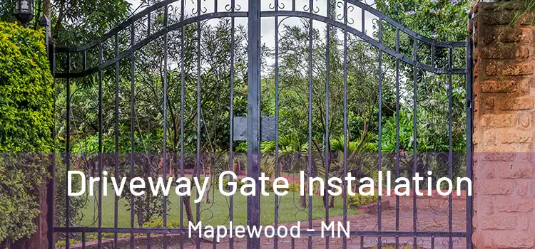 Driveway Gate Installation Maplewood - MN