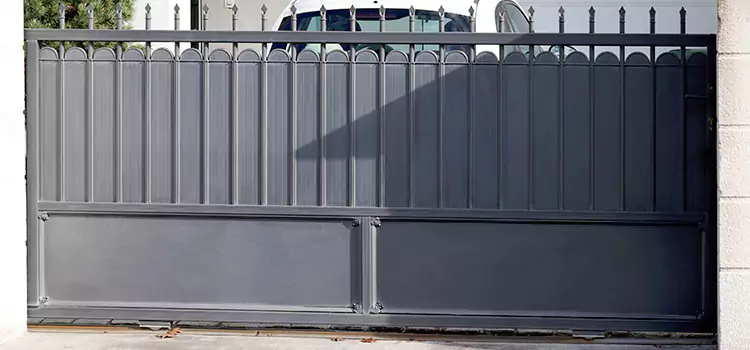 Metal Driveway Gate Installation Maplewood