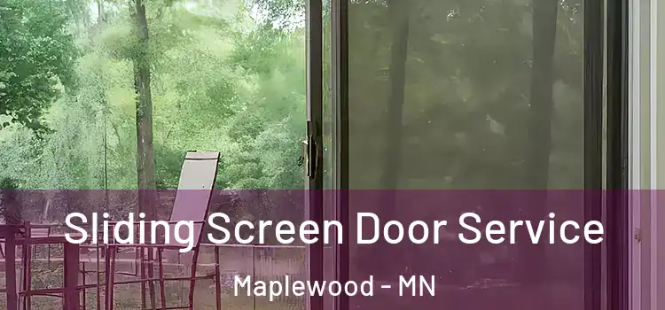 Sliding Screen Door Service Maplewood - MN